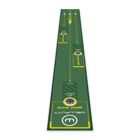 Putting training mat golf indoor - 10ft Start 2.0 | Wellputt