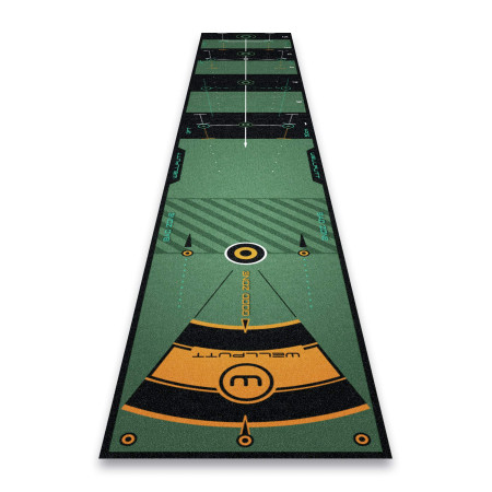 Putting training mat golf indoor - 10ft Classic | Wellputt