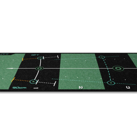 Putting training mat golf indoor - 10ft Classic | Wellputt