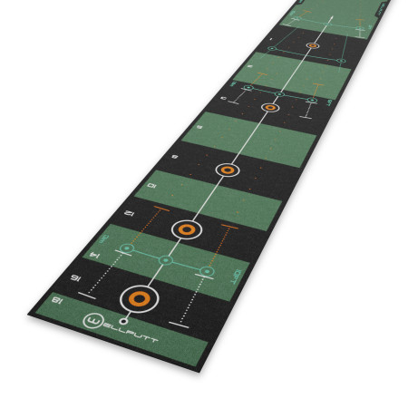 Putting training mat golf indoor - 13ft Classic | Wellputt