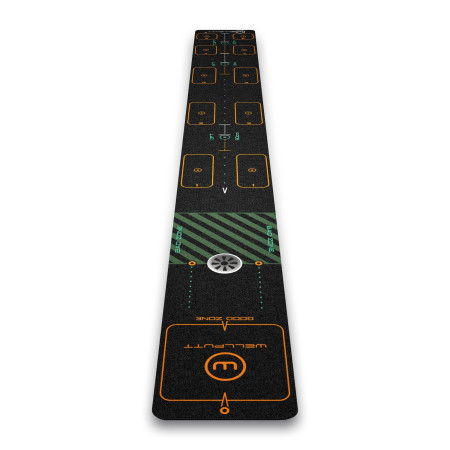 Putting training mat golf indoor - 10ft First | Wellputt