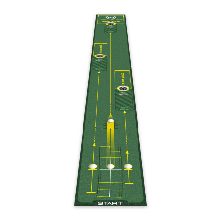 Putting training mat golf indoor - 10ft Start 2.0 | Wellputt