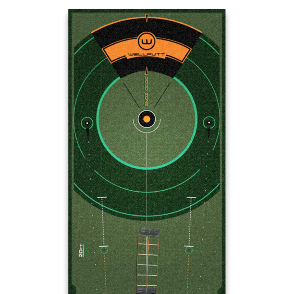 Putting training mat golf indoor - 26ft Classic | Wellputt