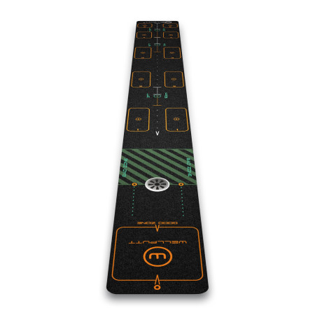 Putting training mat golf indoor - 10ft First | Wellputt